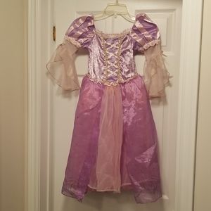 Disney Store Rapunzel Princess Dress - size 5/6